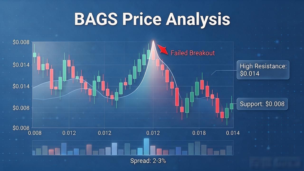bags价格今天多少？数字货币BAGS最新行情怎么看