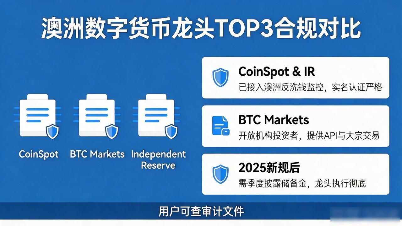 澳洲数字货币龙头公司TOP3：CoinSpot、BTC Markets、Independent Reserve怎么选？