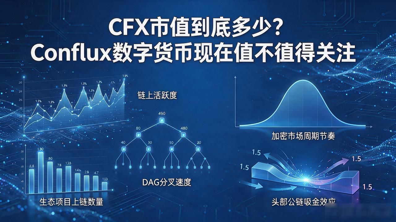 CFX市值到底多少？Conflux数字货币现在值不值得关注