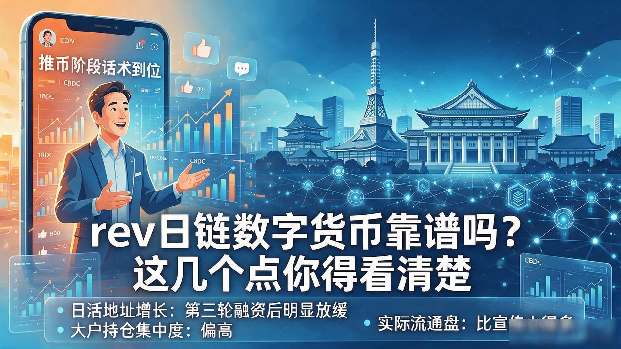 rev日链数字货币靠谱吗？这几个点你得看清楚