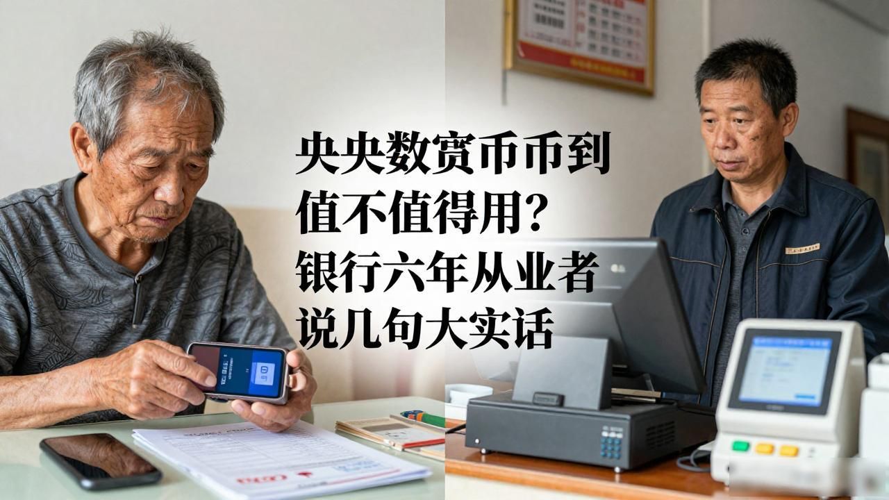 央行数字货币到底值不值得用？银行六年从业者说几句大实话