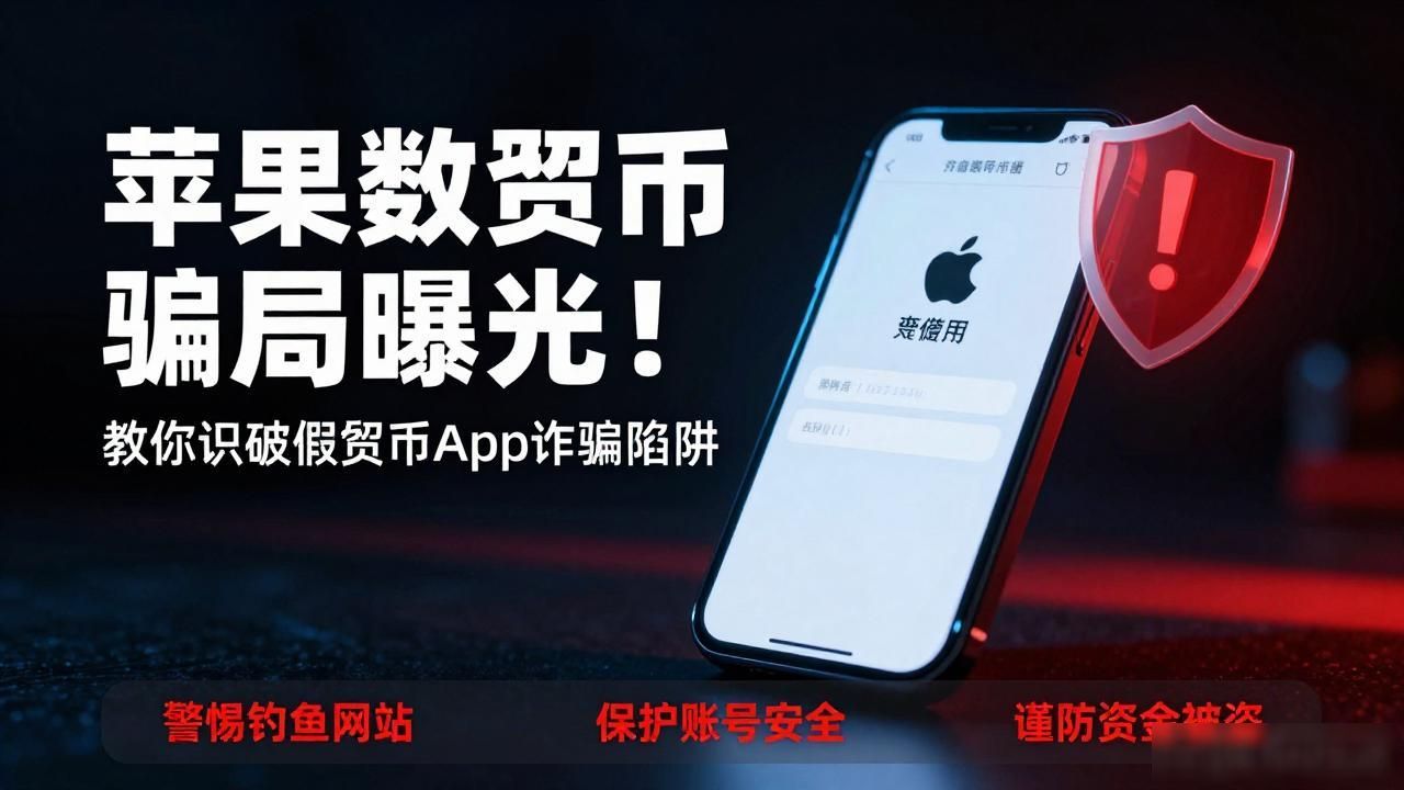 苹果数字货币骗局曝光！教你识破假苹果App诈骗陷阱