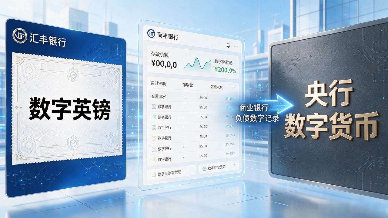 数字货币其实分三种，央行、银行、企业发的区别你得搞清楚