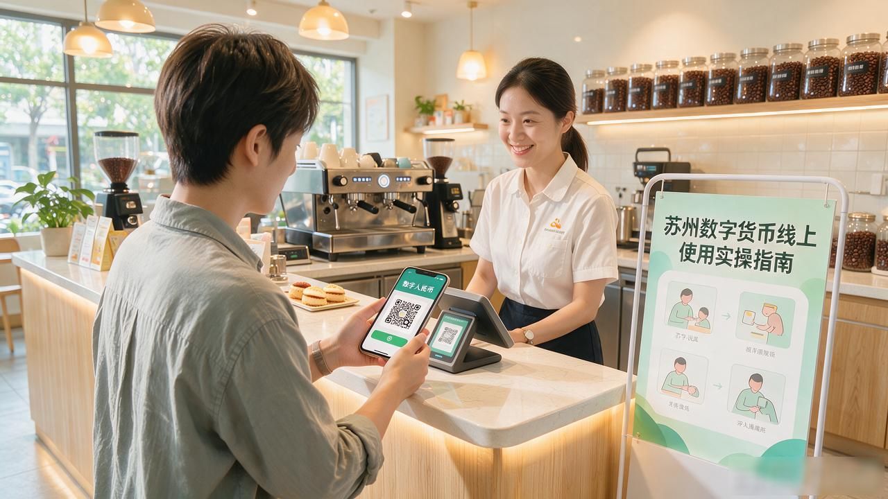 苏州数字货币线上使用实操指南：开户转账消费一次讲明白