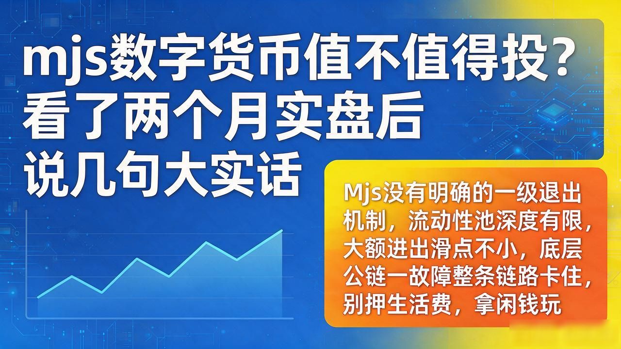 mjs数字货币值不值得投？看了两个月实盘后说几句大实话