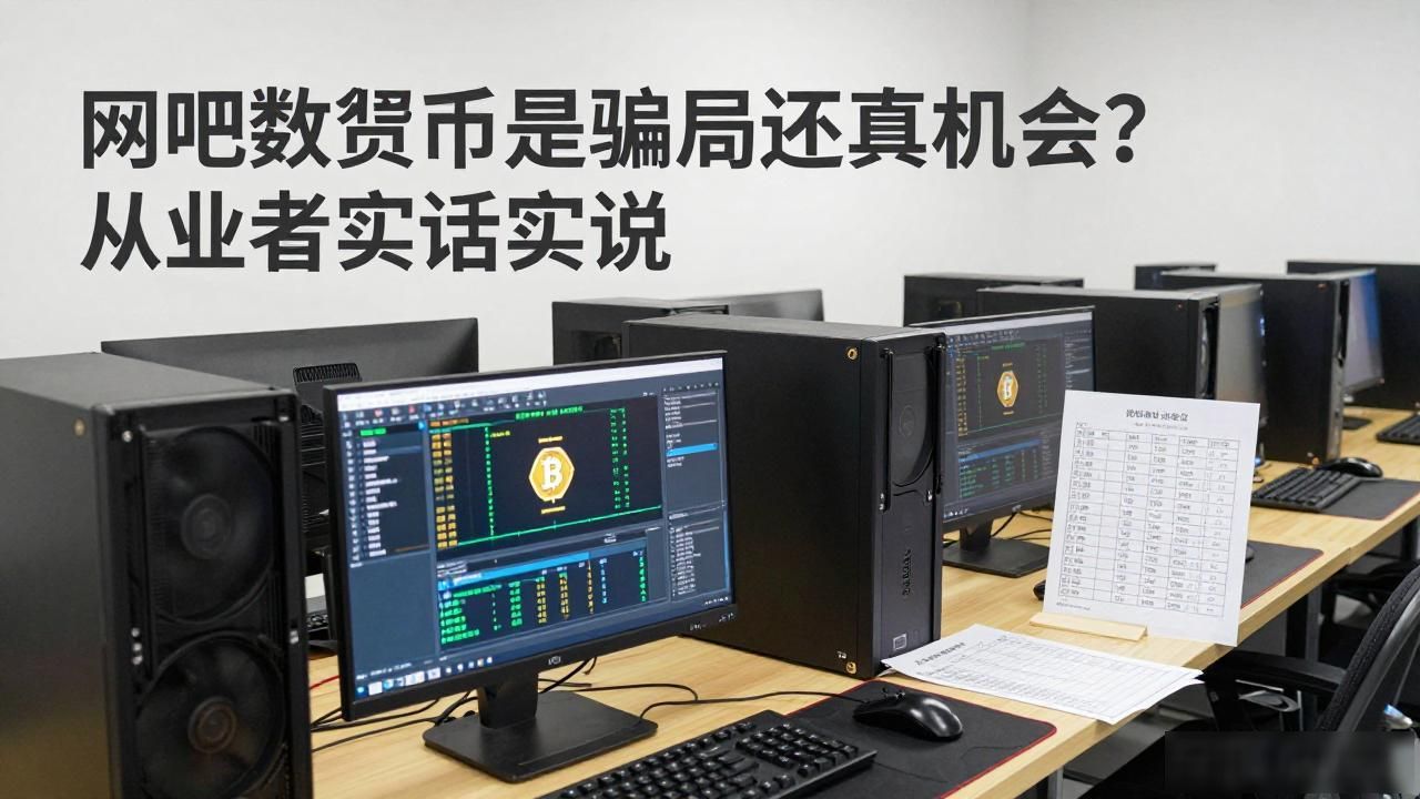 网吧数字货币是骗局还是真机会?从业者实话实说