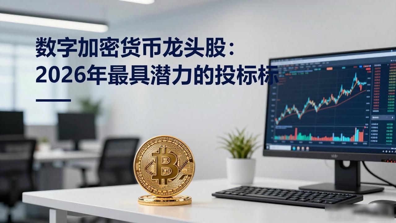 数字加密货币龙头股：2026年最具潜力的投资标的