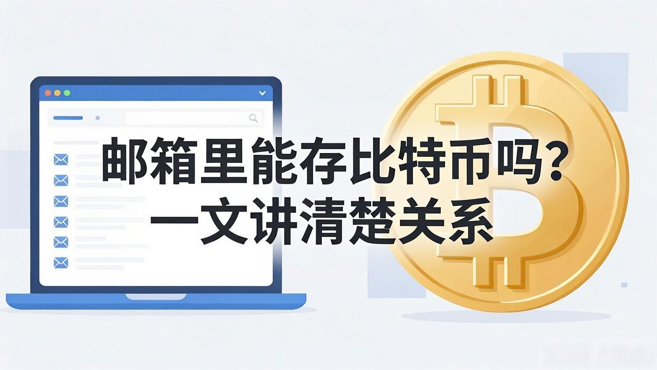 邮箱里能存比特币吗？一文讲清楚关系