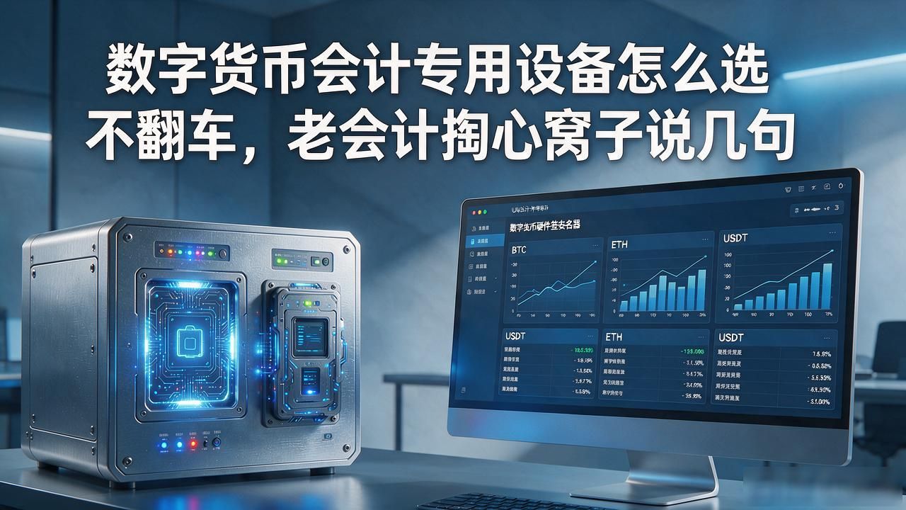 数字货币会计专用设备怎么选不翻车，老会计掏心窝子说几句