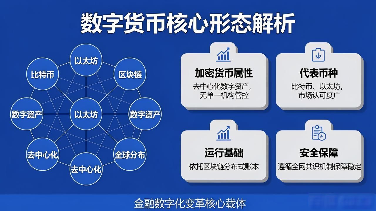 数字货币有哪些形态？一文读懂金融世界的数字化变革
