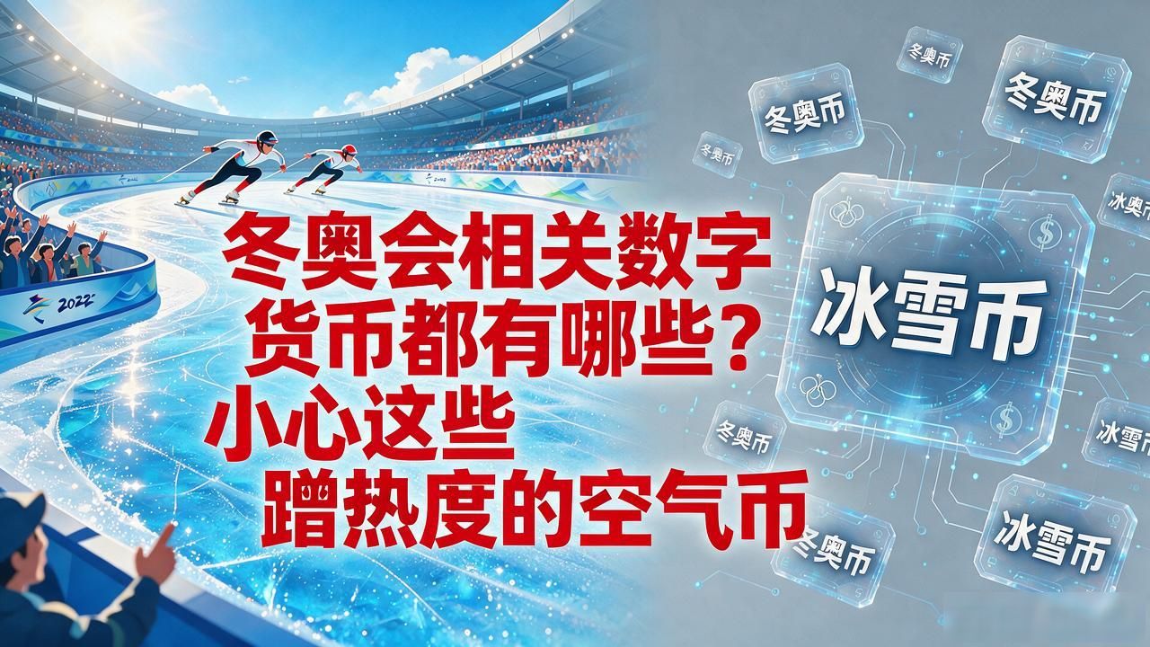 冬奥会相关数字货币都有哪些?小心这些蹭热度的空气币