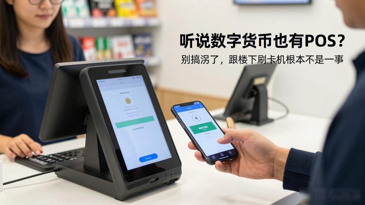 听说数字货币也有POS？别搞混了，跟楼下刷卡机根本不是一回事