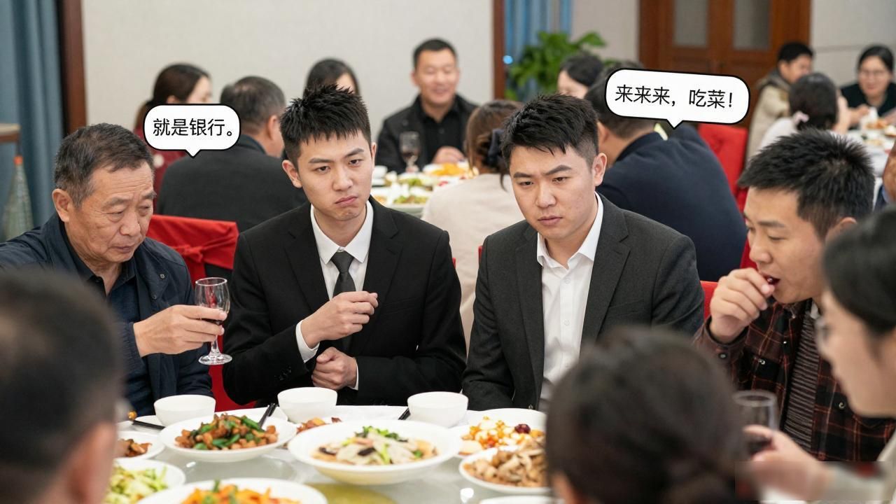 做数字货币的新郎，婚礼当天被丈母娘问得找不着北