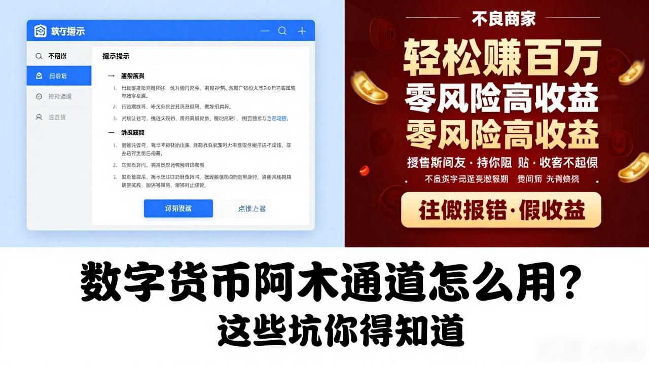 数字货币阿木通道怎么用？这些坑你得知道