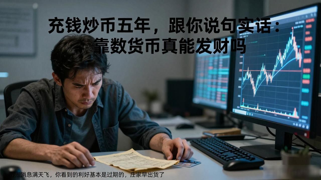 充钱炒币五年，跟你说句实话：靠数字货币真能发财吗