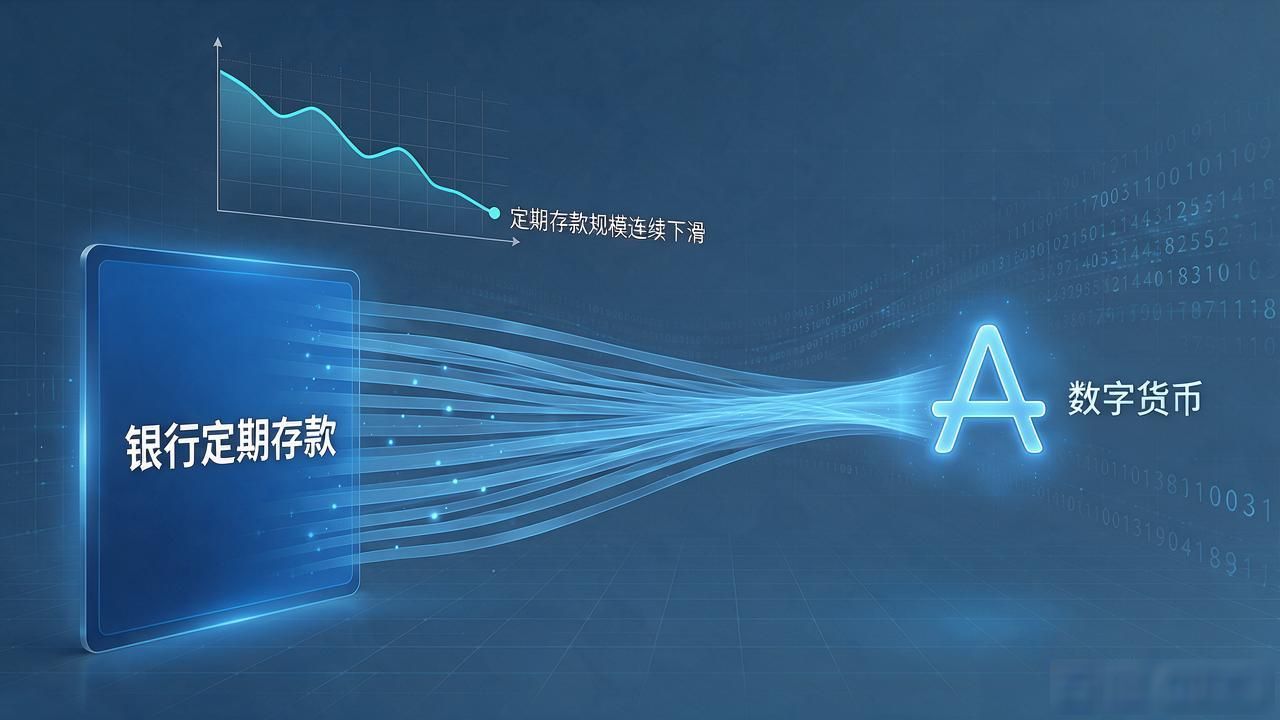 存款去哪了？数字货币崛起下，银行定期存款还香吗？