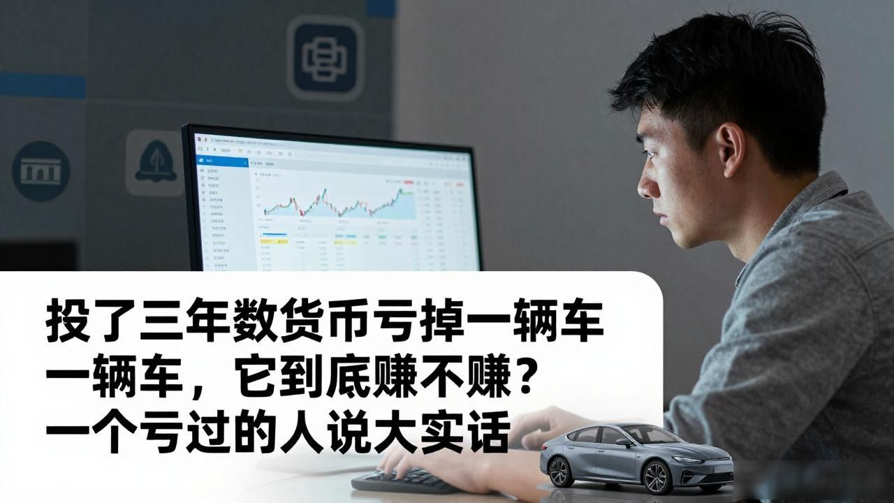 投了三年数字货币亏掉一辆车，它到底赚不赚？一个亏过的人说大实话
