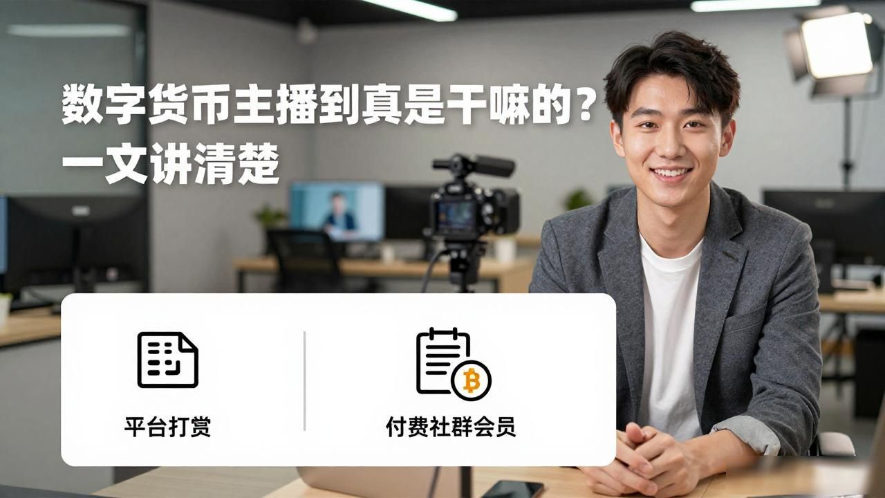 数字货币主播到底是干嘛的?一文讲清楚