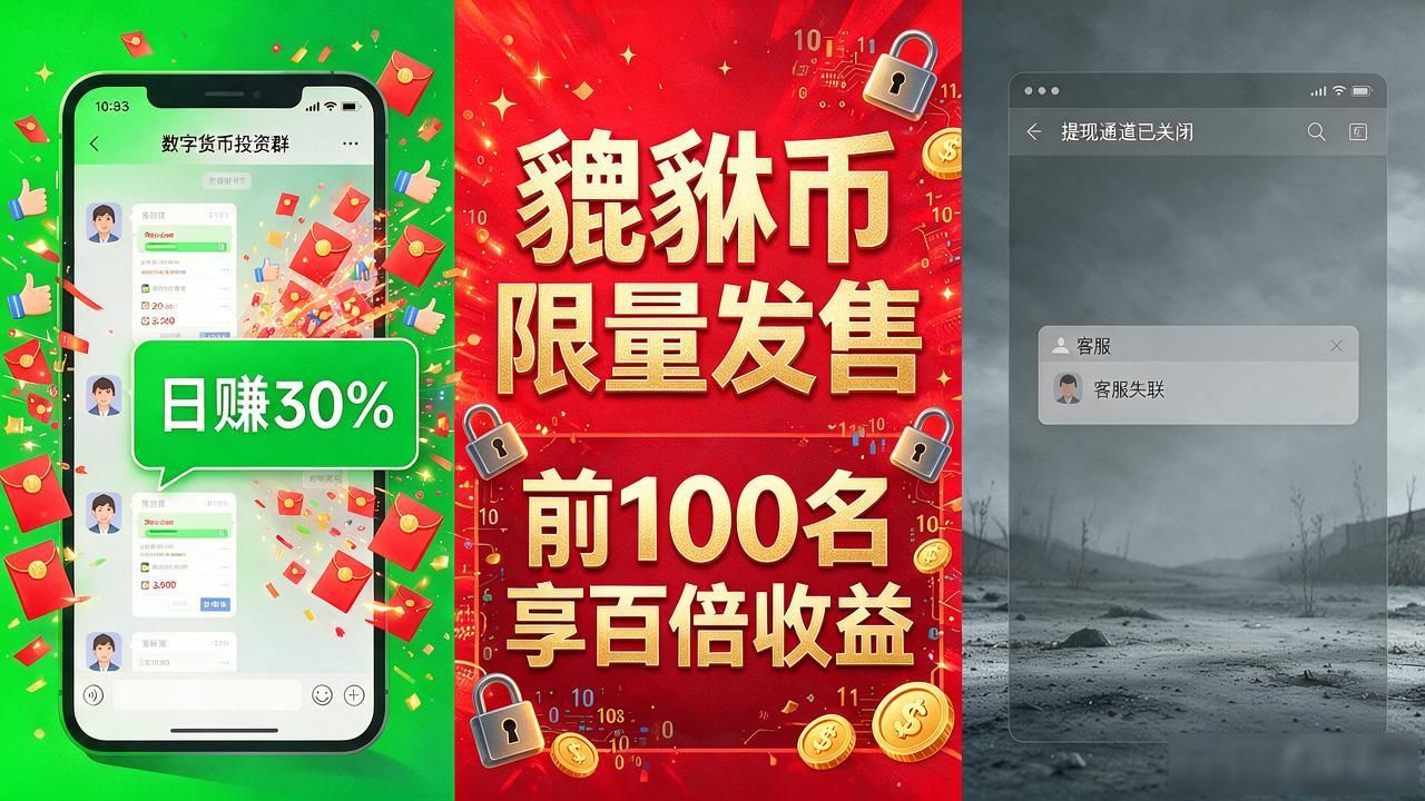 数字货币貔貅骗局曝光：那些"貔貅币"是怎么掏空你钱包的