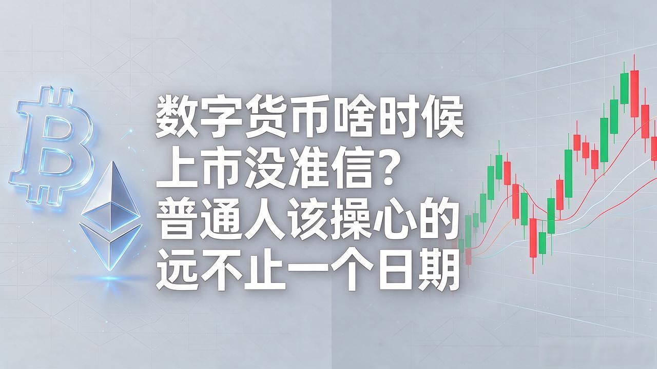 数字货币啥时候上市没准信？普通人该操心的远不止一个日期